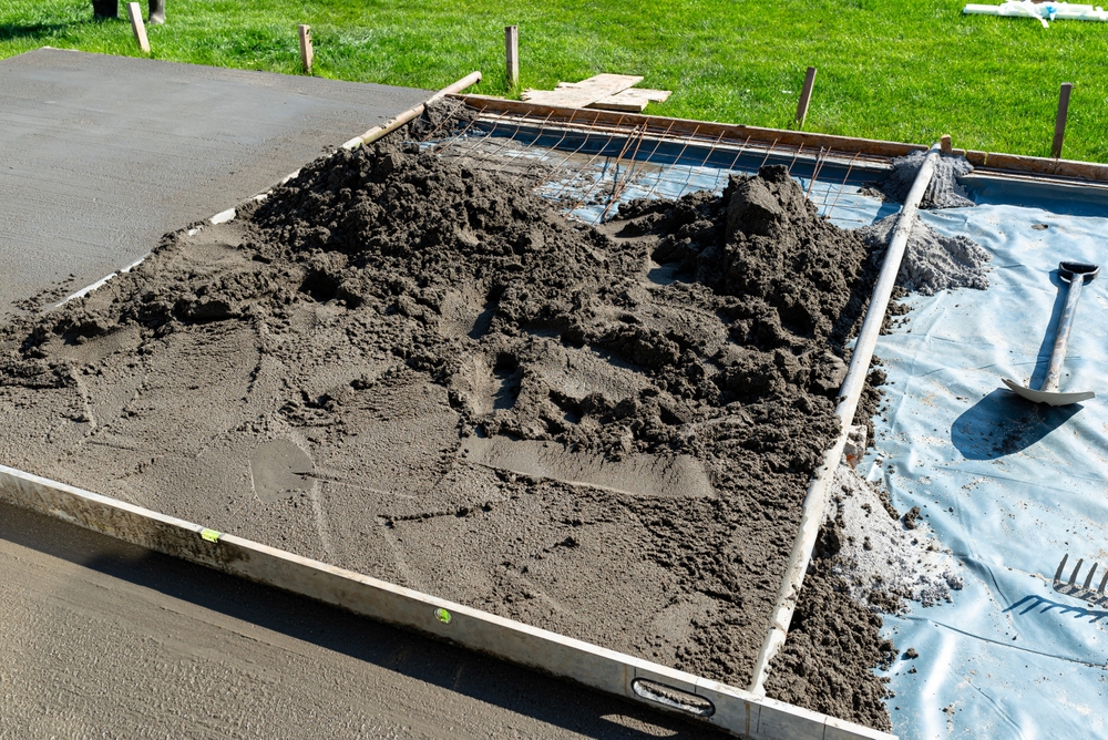 Chape stabilisée extérieure : terrasse, allée, parking
